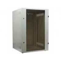 Шкаф напольный TWT 19" серии Econom, 36U 600x600, серый, дверь стекло