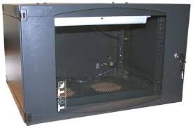 Шкаф настенный TWT серии Next, 9U 550x600, стеклянная дверь, черный