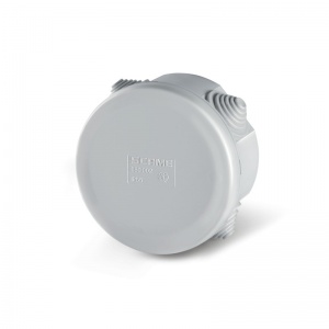 Коробка разветвительная круглая SCABOX 65х35mm, IP55