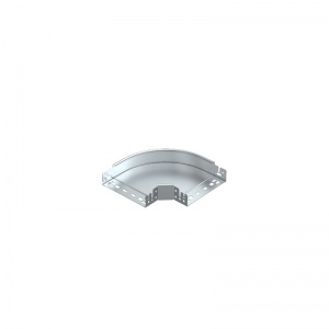 Секция RBM 90 650 FS угловая 90°, горизонтальная, для лотка 60Х500 (ВХШ), конв. оцинк.