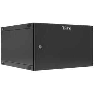 Шкаф настенный TWT серии Next, 9U 550x450, металлическая дверь, черный