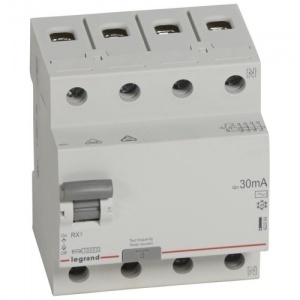 Устройство защитного отключения Legrand RX3 4P 40A 30 мА тип AC