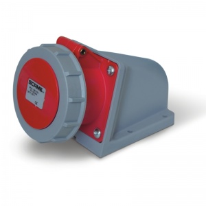 Розетка настенная 6P+E IP66/IP67 16A 6h 380-415VAC серия OPTIMA