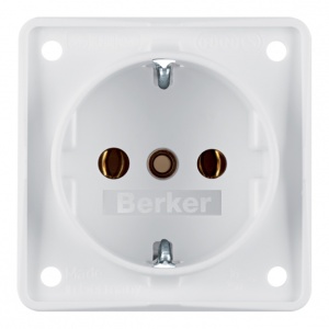 Розетка Berker для комбинированных щитов Volta