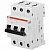 Автоматический выключатель ABB S203-C0,5 3P 0,5A тип C