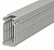 Перфокороб LK4 N 60025, органайзер для шкафов, 60 x 25 мм (глубина х ширина крышки), L=2000мм, RAL 7030 серый