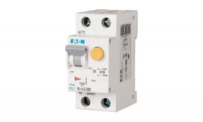 Диф. автоматический выключатель Eaton PFL7 1P+N C16 30 мА тип AC