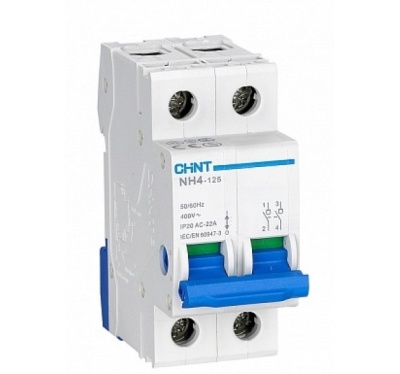 Выключатель нагрузки CHINT NH4 2P 63A 