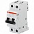 Автоматический выключатель ABB S202-B25 2P 25A тип B