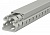 Перфокороб LKV 25025, органайзер для шкафов, 25 x 25 мм (глубина х ширина крышки), L=2000мм, RAL 7030 серый