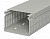 Перфокороб LK4 N 60080, органайзер для шкафов, 60 x 80 мм (глубина х ширина крышки), L=2000мм, RAL 7030 серый