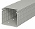 Перфокороб LK4 N 80080, органайзер для шкафов, 80 x 80 мм (глубина х ширина крышки), L=2000мм, RAL 7030 серый